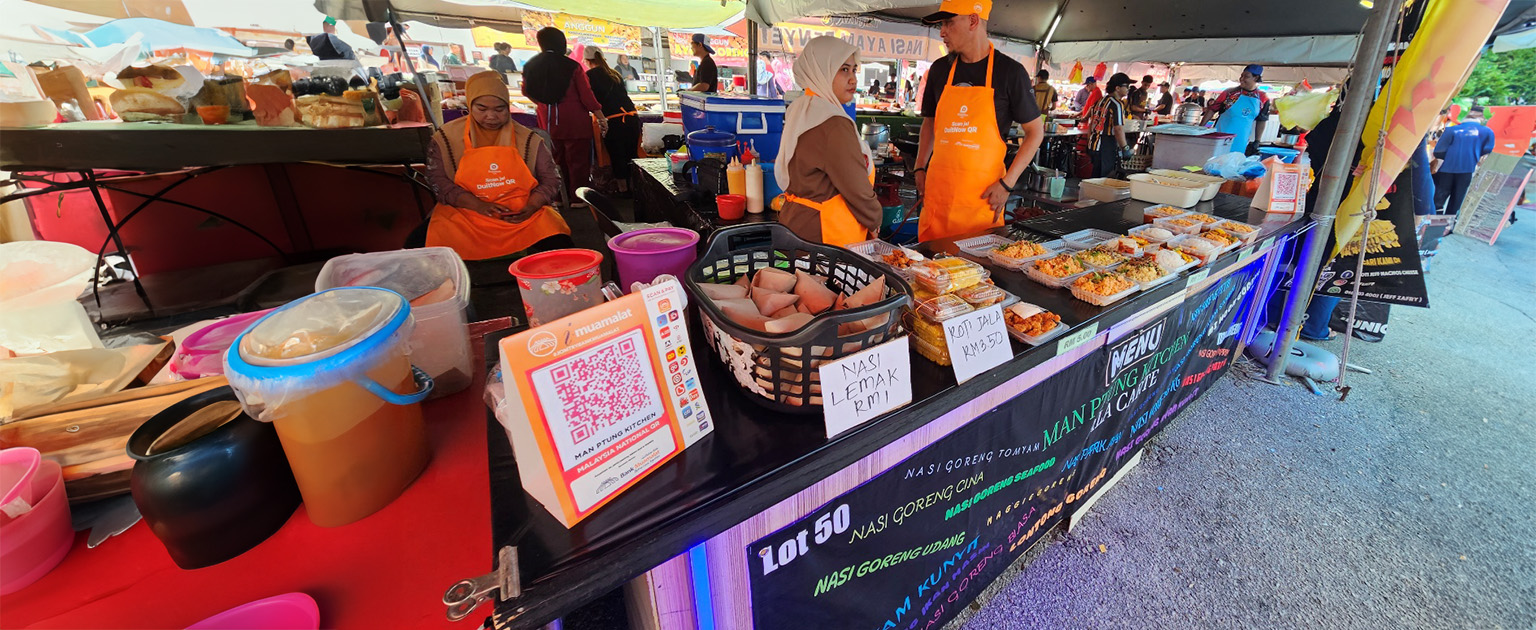 Bazar Ramadan tanpa tunai