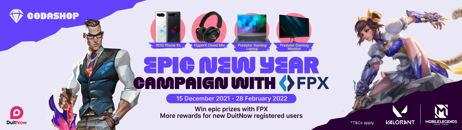 Epic New Year Campaign with FPX'
