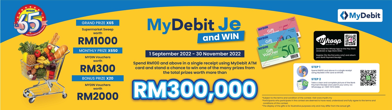 MyDebit Je with Your ATM Card at 99 Speedmart